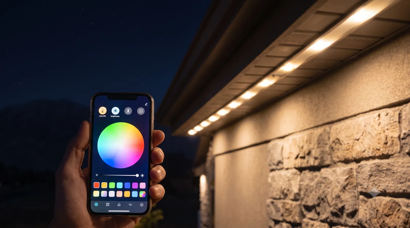 Every scene, one tap — full control from your phone