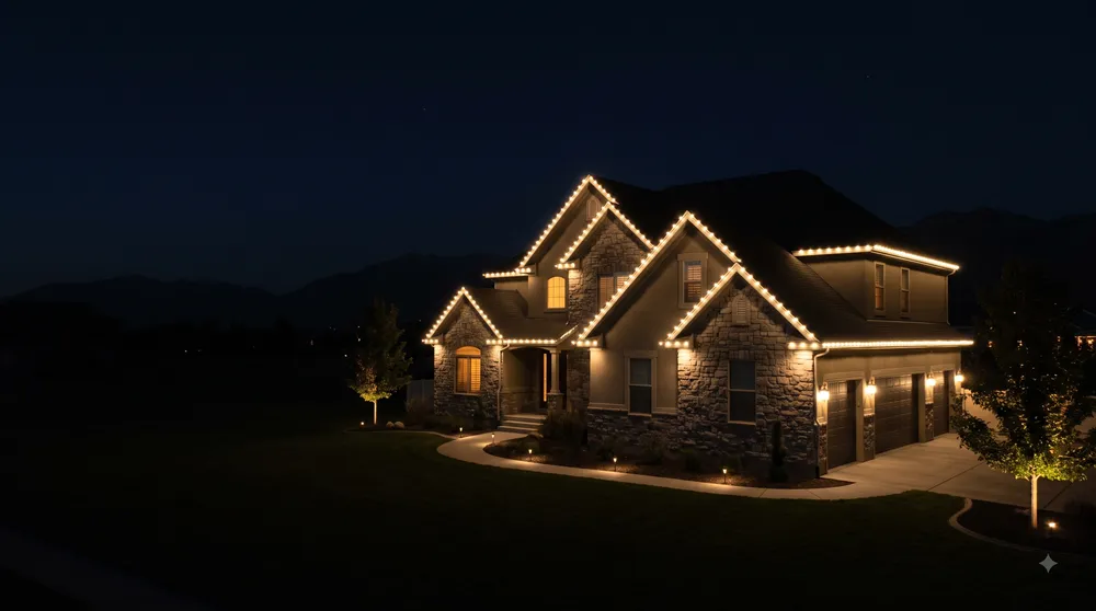 Everyday Elegance — warm white, dusk to midnight