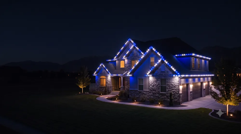 Game Day — team colors across the whole roofline